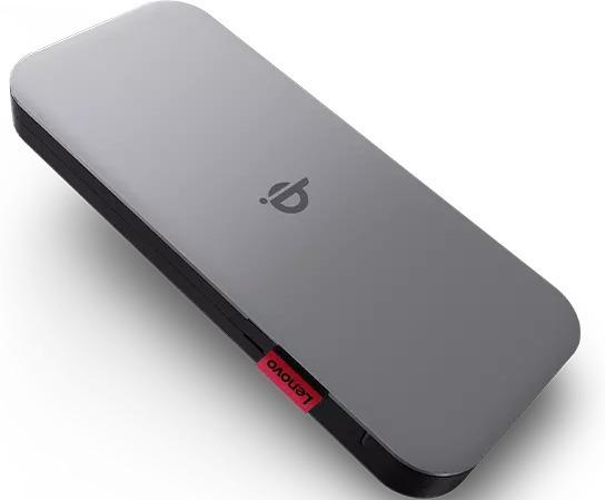 Actual product image Lenovo Go USB-C Mobile Power Bank + Qi Wireless (10000 mAh, 27 W, 38500 Wh)