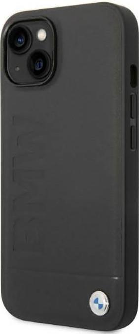 Actual product image BMW Case BMHMP14MSLLBK iPhone 14 Plus 6.7" czarny/black hardcase Signature Logo Imprint Magsafe (Apple iPhone 14 Plus)