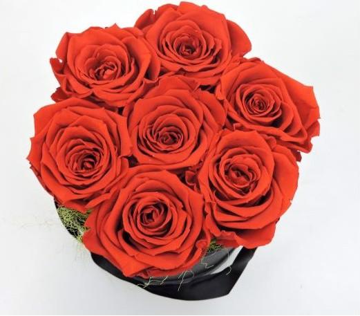 Produktbild Myflower Rosenbox deluxe (Stabilisierte Rosen) (Infinity Blumen)
