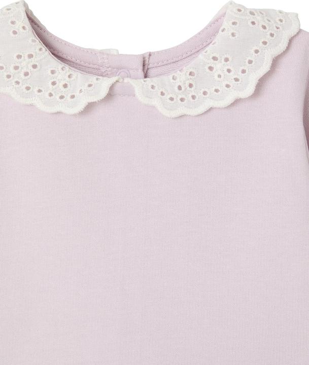 Produktbild Vertbaudet Bio-Kollektion: Baby Sweatshirt mit besticktem Kragen (74)
