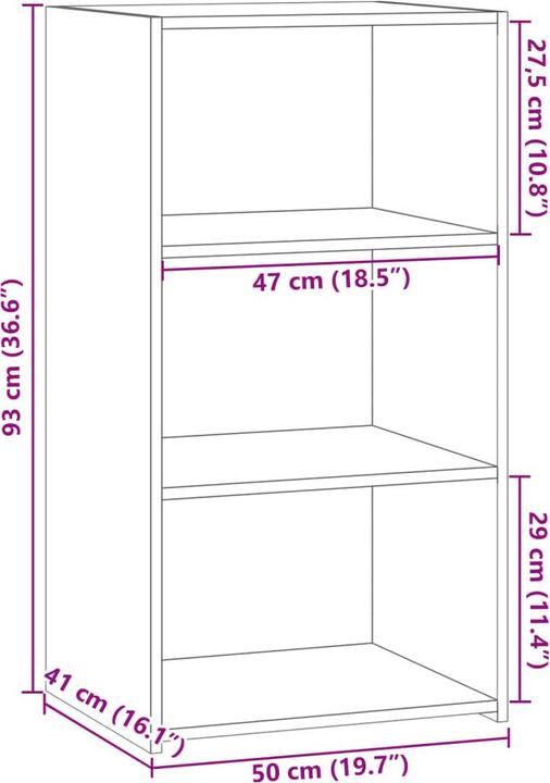 Immagine prodotto VidaXL Credenza (50 x 41 x 93 cm)