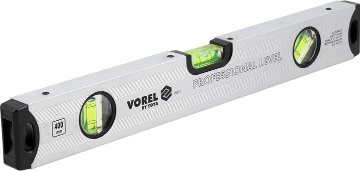 Toya Spirit level 400 mm Al Profi 3 positions (40 cm)