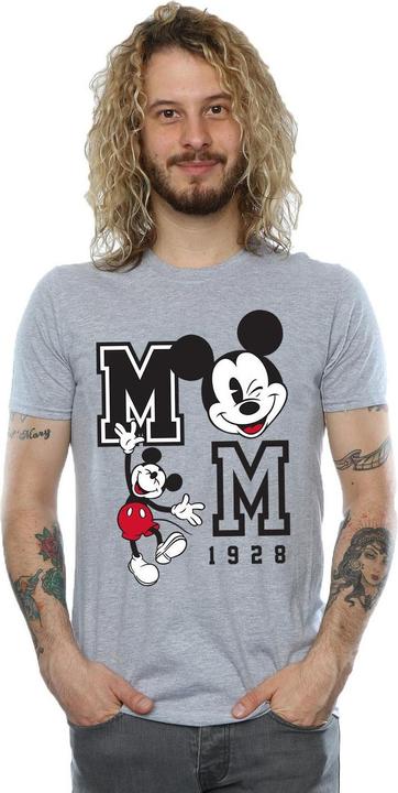 Immagine prodotto Disney Maglietta Uomo Jump And Wink Mickey Mouse (L)