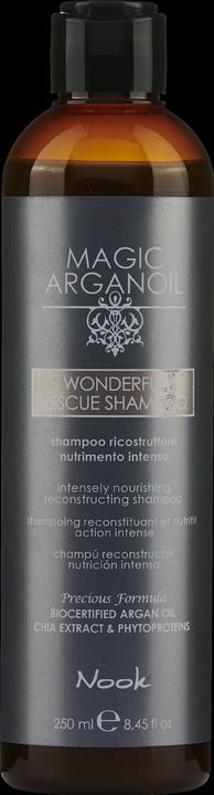 Actual product image Nook Magic Arganoil Rescue Shampoo 250ml (250 ml, Liquid shampoo)