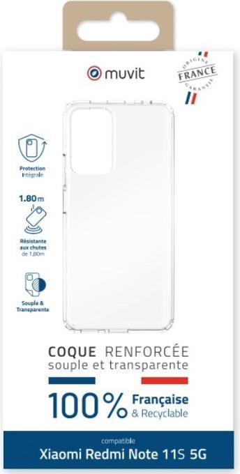 Image du produit Muvit Pour La France Coque Xiaomi Redmi Note 11s 5g (Xiaomi Redmi Note 11S 5G)