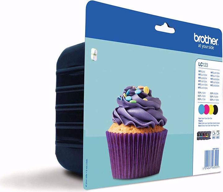 Image du produit Brother LC-123VALBP Value Pack (M, CF, C, Y)