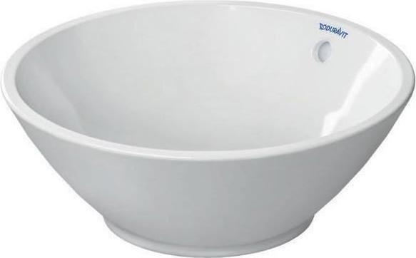 Immagine prodotto Duravit Lavabo da appoggio BACINO m ÜL o HLB d= 420mm senza foro per rubinetto bianco (420 mm, 420 mm)