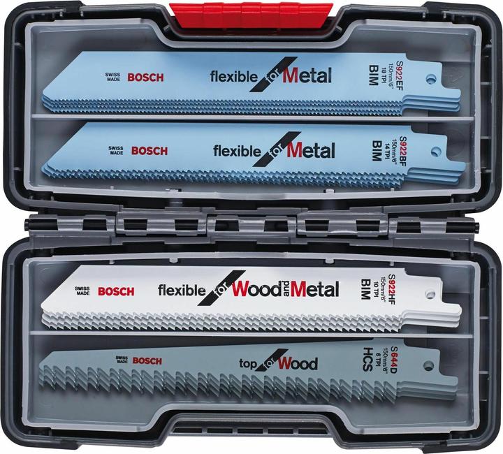 Bosch Professional Zubehör 20-tlg. Säbelsägeblatt-Set Wood and Metal
