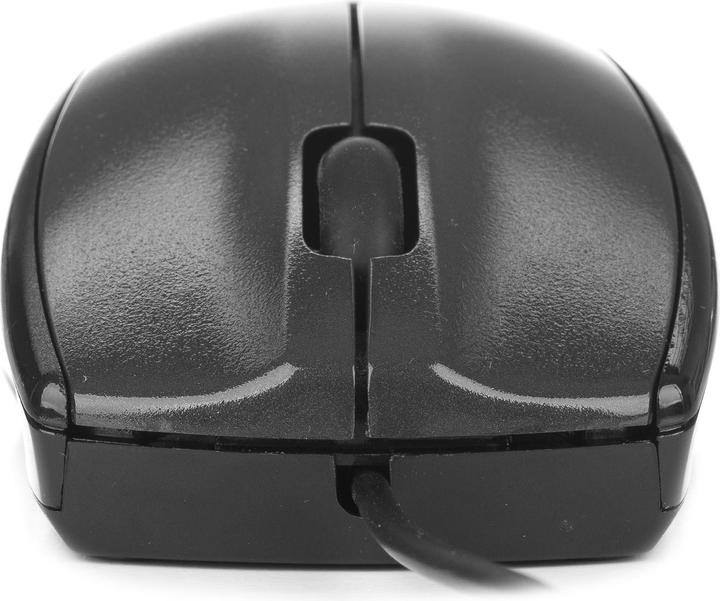 Produktbild NGS Black Mist Maus rechts USB Typ-A Optisch 800 DPI (Kabelgebunden)