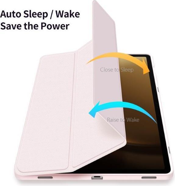 Actual product image Dux Ducis Toby Series Bookcover (Galaxy Tab S9 FE+)