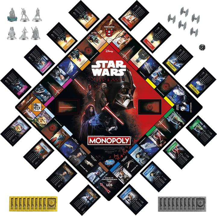 Image du produit Monopoly : Disney Star Wars Côté obscur de la Force (Allemand)