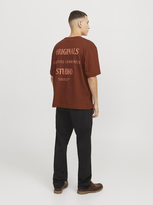 Actual product image Jack & Jones Joraustin Font Tee Ss C.N Styd Aw24 (XL)