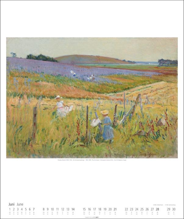 Produktbild Impressionismus Kalender 2026 (46 x 55 cm, Englisch, Deutsch)
