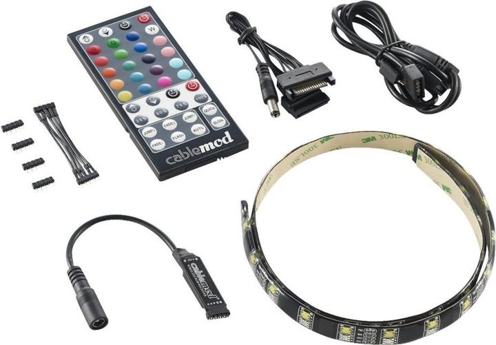 Actual product image CableMod WideBeam Hybrid LED Kit (RGBW)