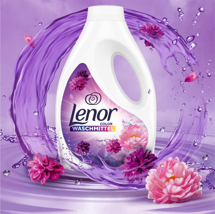 Actual product image Lenor Amethyst Flower Dream (100 Washing cycles, Liquid detergent)