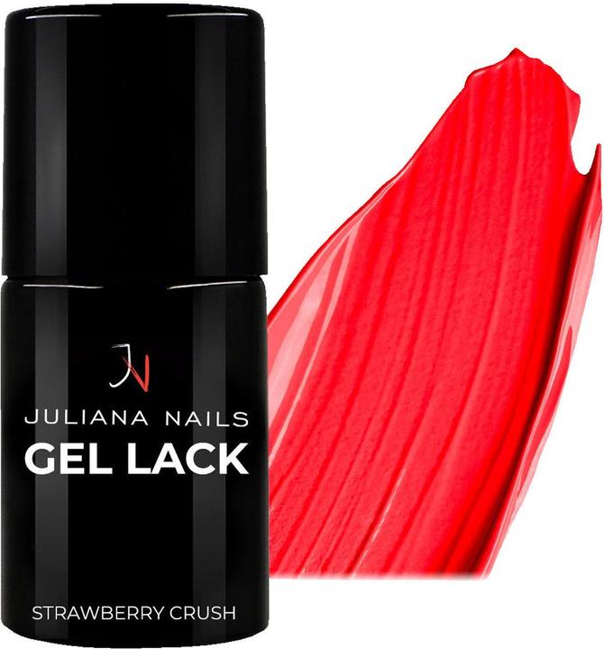 Juliana Nails Gel Lack Strawberry Crush (Strawberry Crush, Gel-Effekt Nagellack)