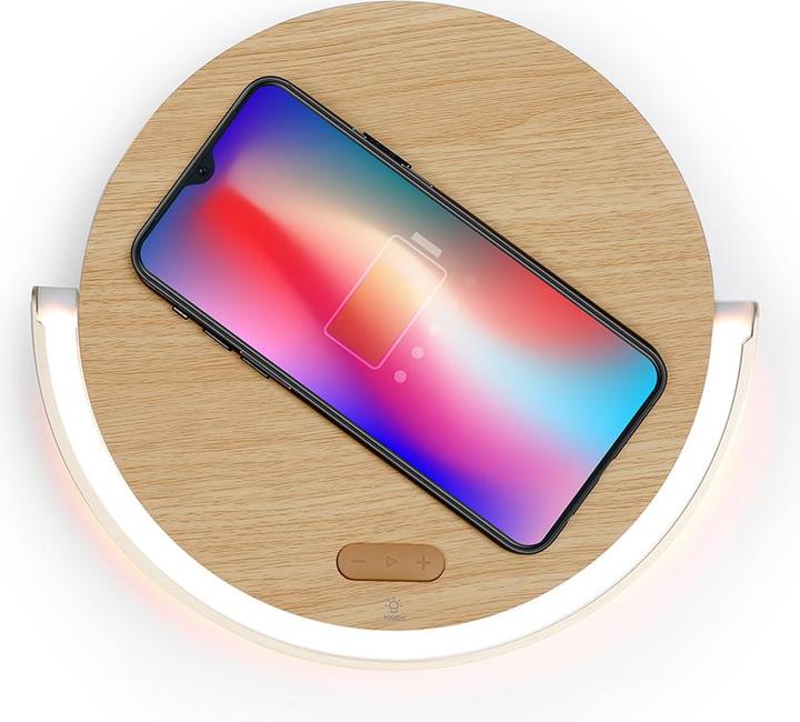 Immagine prodotto Livoo Altoparlante a LED con caricatore wireless (4 h)