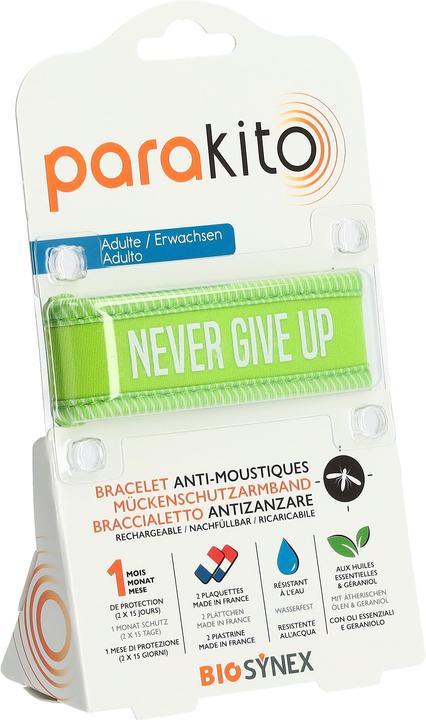Para‘Kito Parakito Armband Erwachsene Never Give Up grün (892.50 ml)