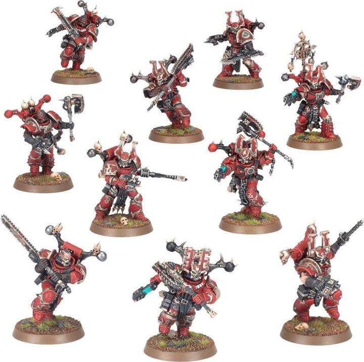Actual product image Games Workshop Khorne Berzerkers (2023) (Plastic)