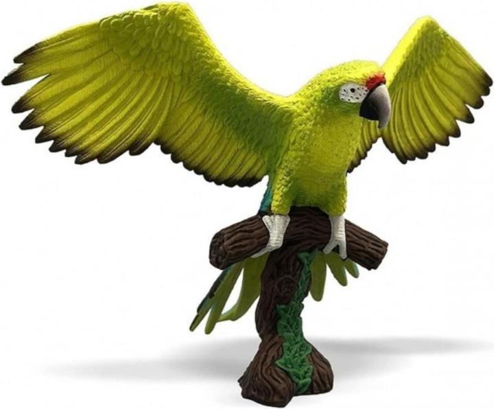 Produktbild Bullyland Bullyworld 69392 - Spielfigur Grosser Soldaten-Ara, ca. 14,5 cm grosse Tierfigur, detailgetr
