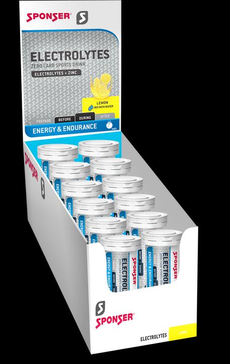 Sponser Electrolytes (Citron, 12 x)