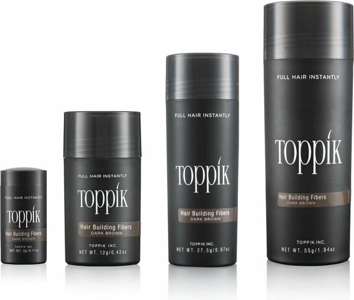 Actual product image Toppik Hair fibers dark brown (1140)