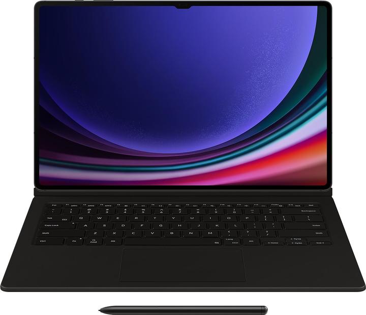 Actual product image Samsung Book Cover Keyboard for Galaxy Tab S9+ Ultra, Black (DE, Galaxy Tab S9 Ultra, Galaxy Tab S10 Ultra)