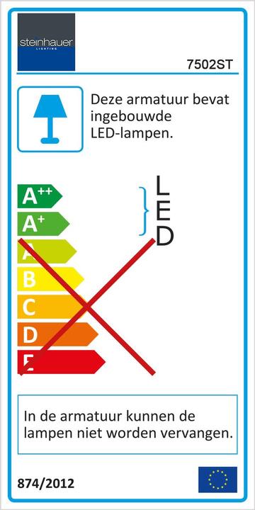Energy Label Steinhauer Mexlite (450 lm)