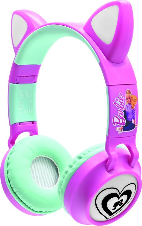 Lexibook Cuffie Bluetooth Barbie con luce (HPBTKTBB)