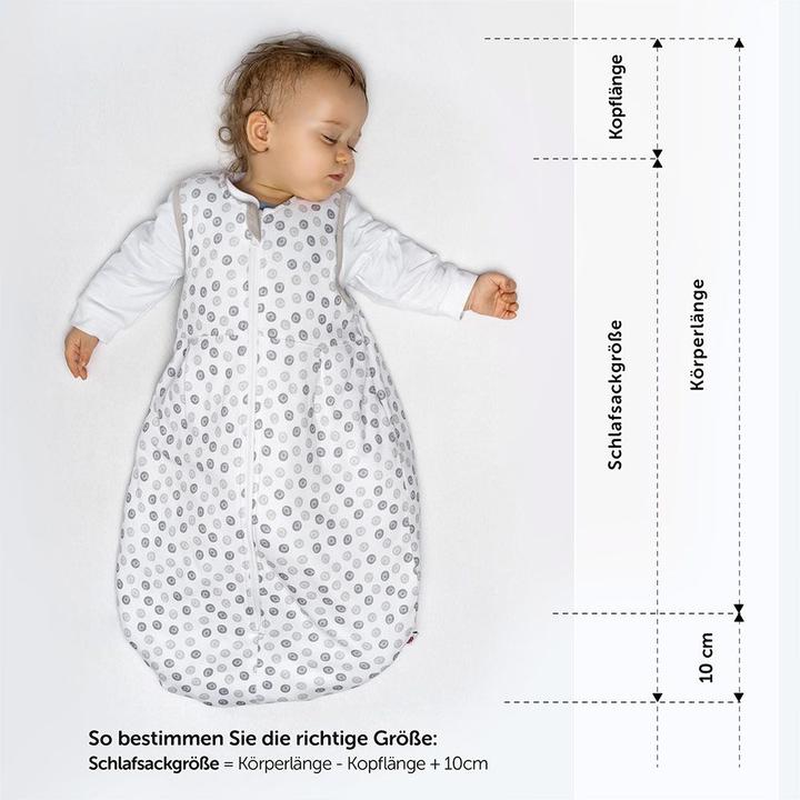 Produktbild Coconette Schlafsäcke 2-tlg. Schlafsack-Set - Circle Weiss Grau - (Winter)
