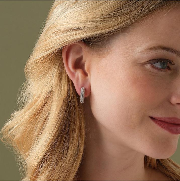 Actual product image Jette Creolen GLAM (925 silver)