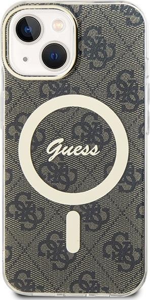 Actual product image Guess GUHMP15MH4STW iPhone 15 Plus 6.7" brązowy/brown hardcase IML 4G MagSafe (Apple iPhone 15 Plus)