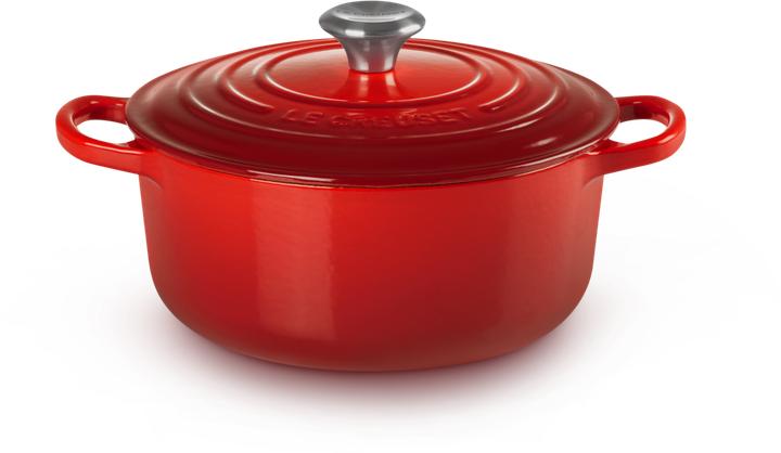 Produktbild Le Creuset Signature (20 cm, Bräter + Schmortopf, Gusseisen)