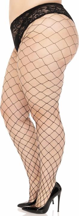 Produktbild Leg Avenue Grobmaschige Netzstrumpfhose schwarz