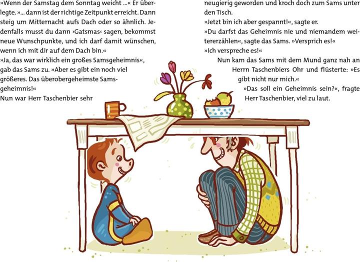 Actual product image Sams im Glück (German, Paul Maar, Nina Dulleck, 2020)