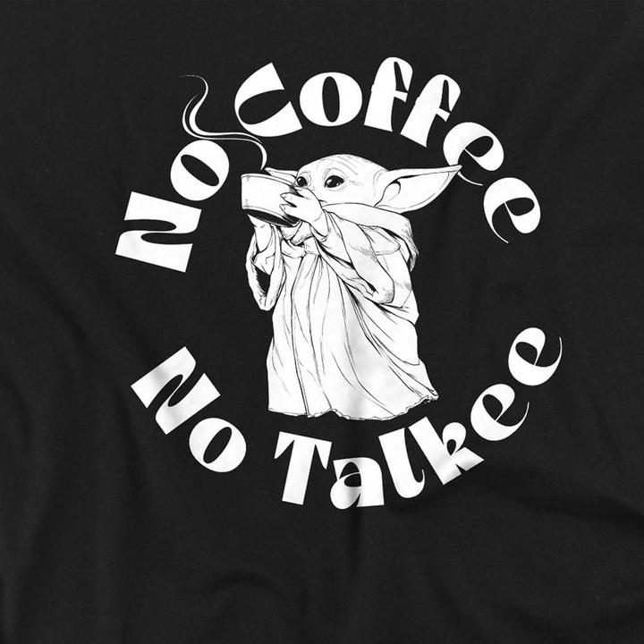 Produktbild Star Wars No Coffee No Talkie TShirt (4XL)