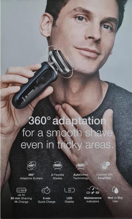 Produktbild Braun Series 7 70-B7850cc Rasierer Herren, Elektrorasierer mit 360° Anpassung, Barttrimmer,...