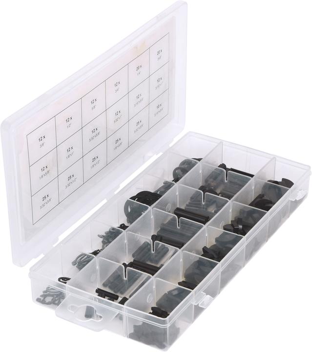 Produktbild KS Tools Sortiment Spannstift/Seegering/Federkeile/E-Sicherungsring