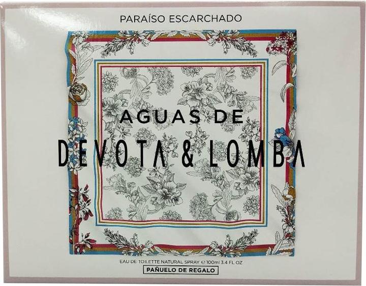 Image du produit Devota & Lomba PARAISO ESCARCHADO SET (ET 100 vp + PAÑUELO) (6 uds + 1 test gratuit) NOVEDAD (Eau de toilette, 100 ml)