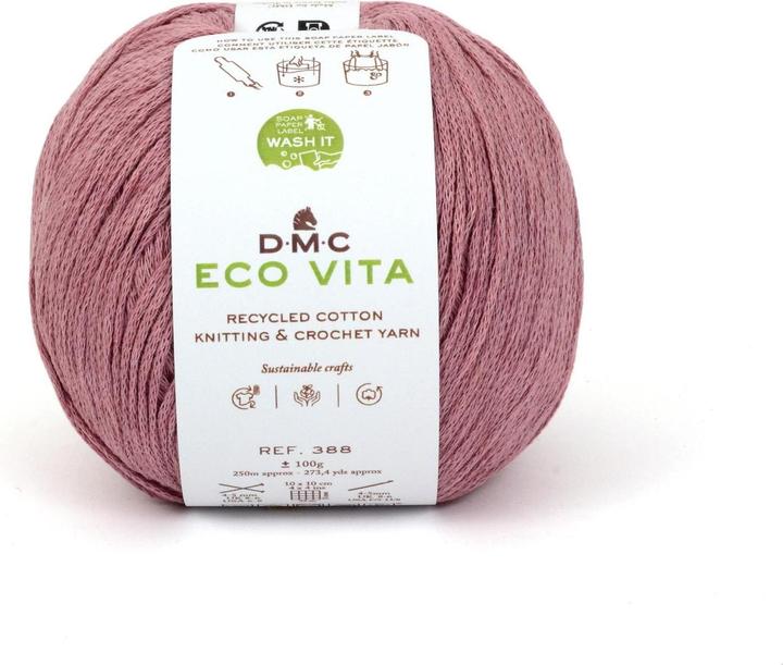 Produktbild DMC Wolle Eco Vita 100 g, Beere (250 m)