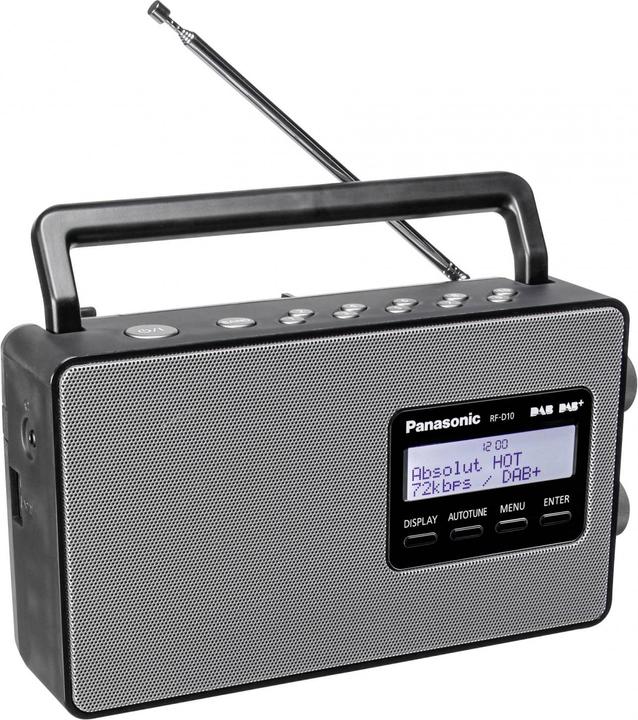 Image du produit Panasonic Rf-D10eg (DAB+ DAB, FM)