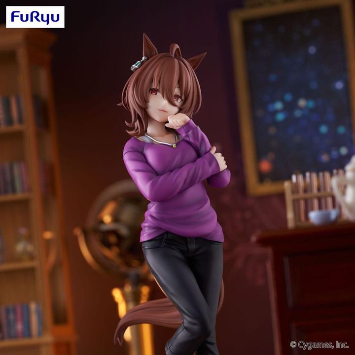 Actual product image Furyu Umamusume: Pretty Derby statuette PVC Trio-Try-iT Agnes Tachyon 21 cm