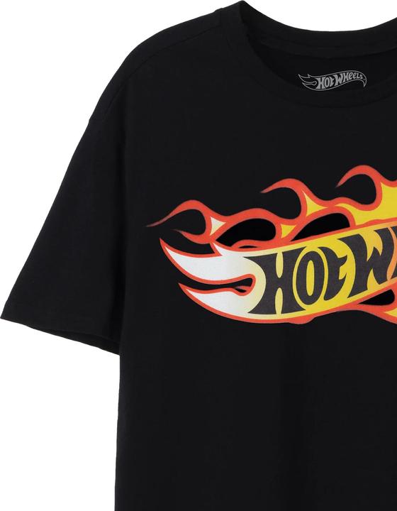 Immagine prodotto Hot Wheels Maglietta Logo Fiamme Uomo (XL)