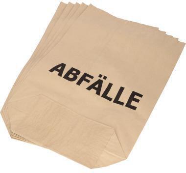Soennecken Müllsack 70l 70g 2lagig Papier natronbraun 25 St./Pack. (25 x, 70 l)