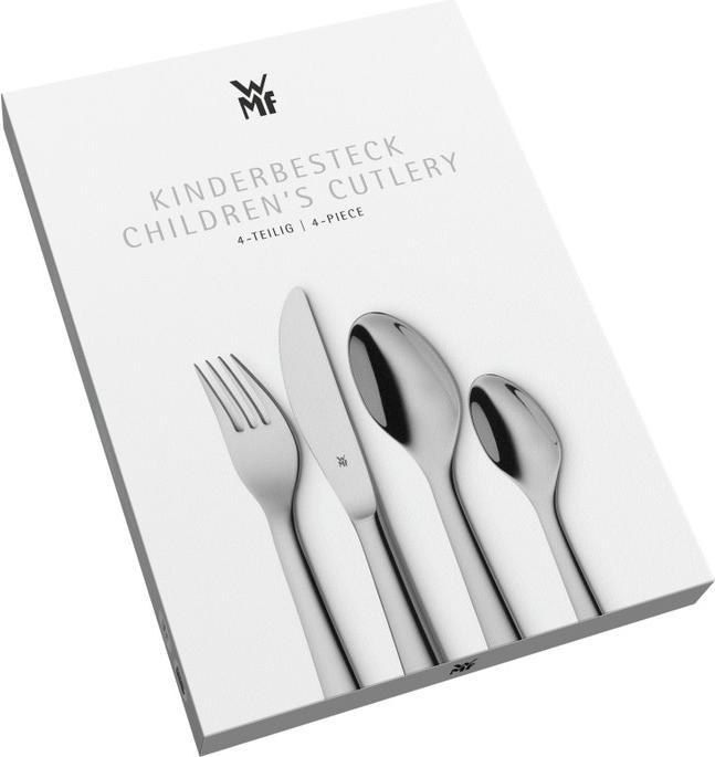 Productafbeelding WMF Kinderbestek 4st First Lyric vanaf 3 jaar gepolijst roestvrij staal