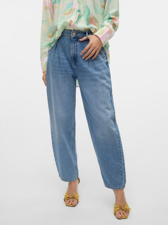Produktbild Vero Moda VMETNA Hohe Taille Barrel Fit Jeans Straight-Fit (W27/L34)