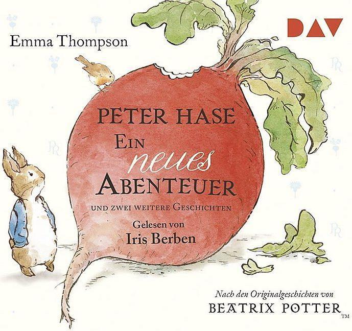 Produktbild Peter Hase - Ein neues Abenteuer und zwei weitere Geschichten (Alexandra Ernst, Emma Thompson, Eleanor Taylor, Iris Berben, Deutsch)
