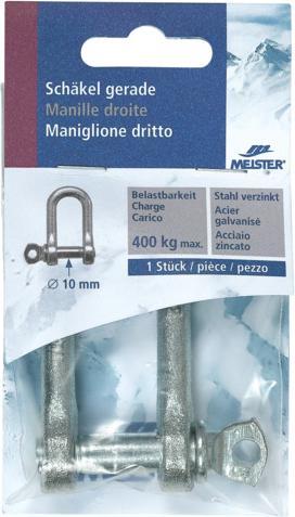 Image du produit Meister Manille Robur 10mm droite