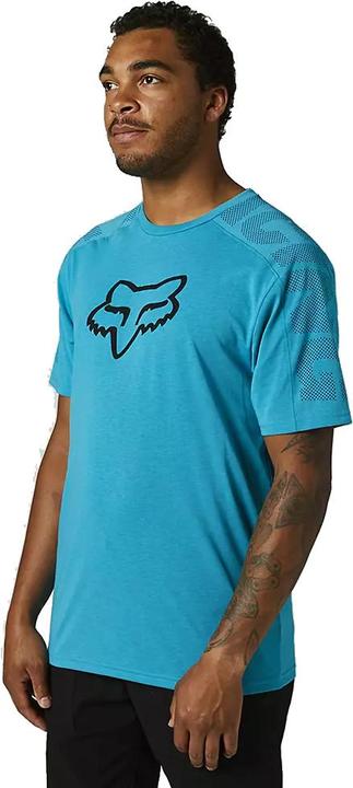 Image du produit Fox Tee 22 Dvide Ss Tech Blue L (L)