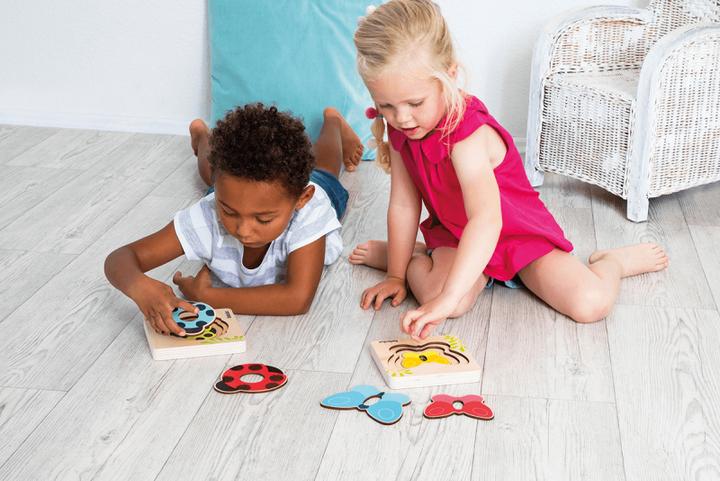 Actual product image Beleduc Layer Puzzle Little Butterfly (4 pieces)